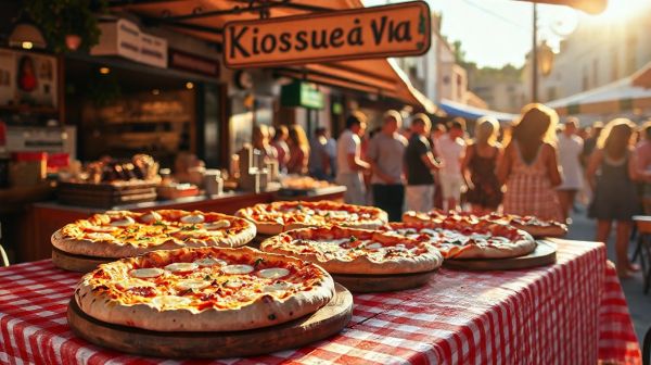 Savourez les délicieuses pizzas artisanales au Kiosque à Vay