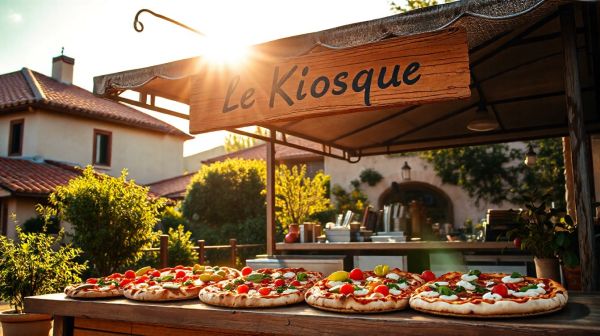 Savourez les délicieuses pizzas artisanales au Kiosque à Vay